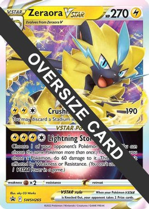 Zeraora VSTAR - SWSH265  - Holofoil Jumbo Cards - Promo