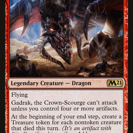 Gadrak, the Crown-Scourge (M21-146) - Core Set 2021 Foil