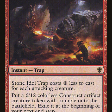 Stone Idol Trap (WWK-093) - Worldwake Foil