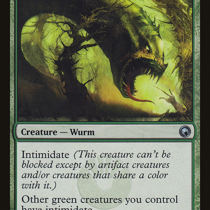 Bellowing Tanglewurm (SOM-111) - Scars of Mirrodin Foil