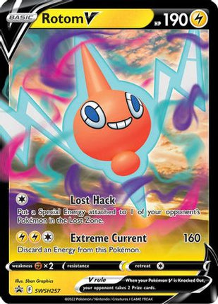 Rotom V SWSH257/307  - Holofoil SWSH Sword & Shield Promo Cards - Promo