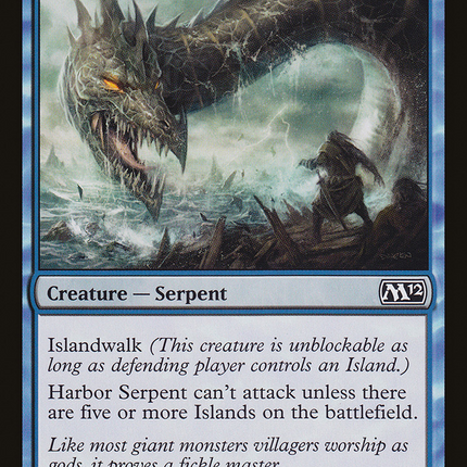 Harbor Serpent (M12-056) - Magic 2012 Foil