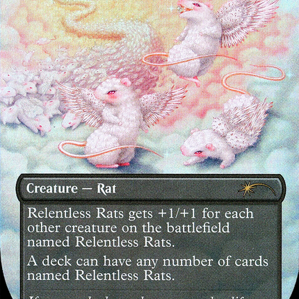 Relentless Rats (SLD-757) - Secret Lair Drop (Borderless) Foil