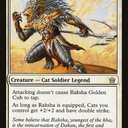Raksha Golden Cub (5DN-012) - Fifth Dawn Foil
