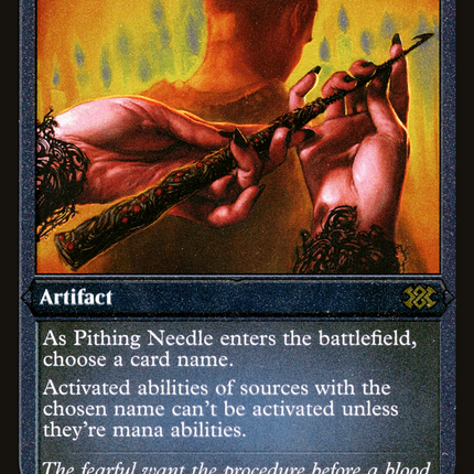 Pithing Needle (Foil Etched) (2X2-564) - Double Masters 2022 Foil