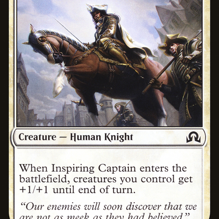 Inspiring Captain (SOI-025) - Shadows over Innistrad Foil