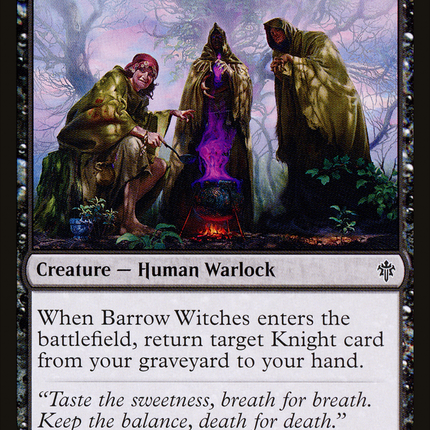 Barrow Witches (ELD-077) - Throne of Eldraine