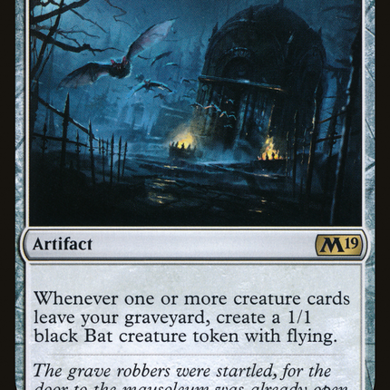 Desecrated Tomb (M19-230) - Core Set 2019 Foil