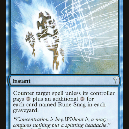 Rune Snag (CSP-046) - Coldsnap Foil