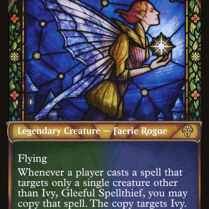 Ivy, Gleeful Spellthief (DMU-300) - Dominaria United: (Showcase)