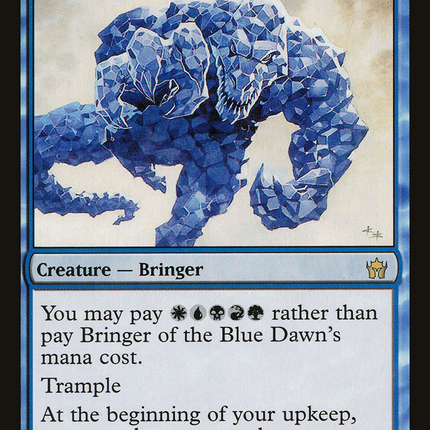 Bringer of the Blue Dawn (5DN-026) - Fifth Dawn Foil