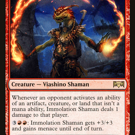 Immolation Shaman (RNA-106) - Ravnica Allegiance Foil