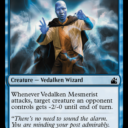 Vedalken Mesmerist (RVR-065) - Ravnica Remastered Foil