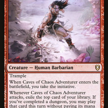 Caves of Chaos Adventurer (PPLCI-167) - Battle for Baldur's Gate Promos Foil