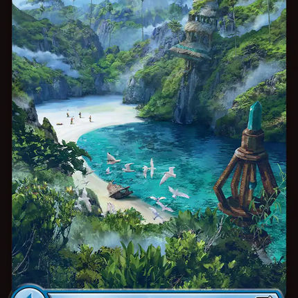 Island (FIN-573) - FINAL FANTASY Foil