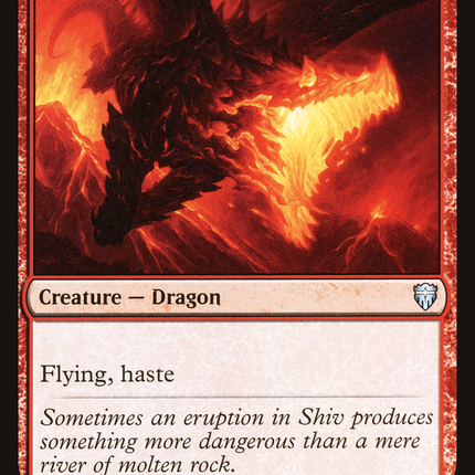 Volcanic Dragon (CMR-207) - Commander Legends