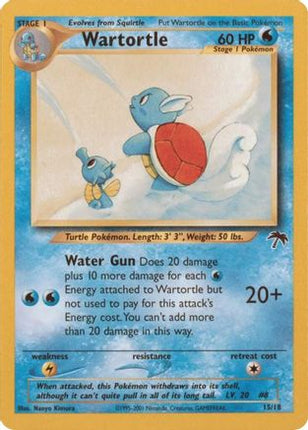 Wartortle 015/18  Southern Islands - Promo