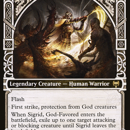 Sigrid, God-Favored (KHM-301) - Kaldheim: (Showcase)