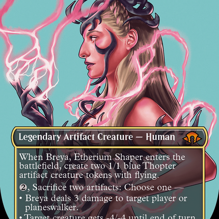 Breya, Etherium Shaper (MH3-372) - Modern Horizons 3 (Borderless) Foil