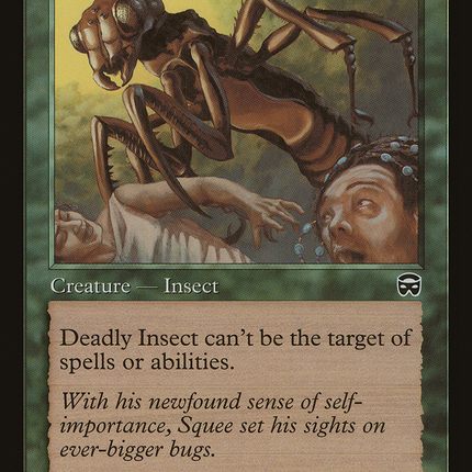 Deadly Insect (MMQ-238) - Mercadian Masques Foil
