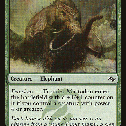 Frontier Mastodon (FRF-130) - Fate Reforged