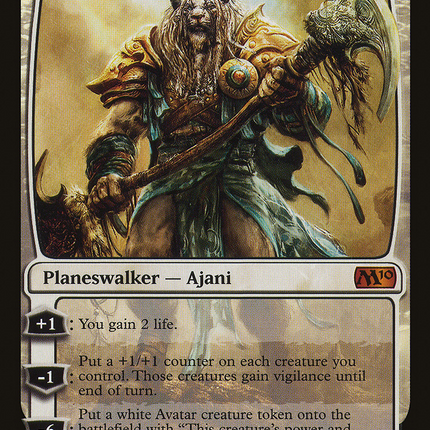 Ajani Goldmane (M10-001) - Magic 2010 Foil