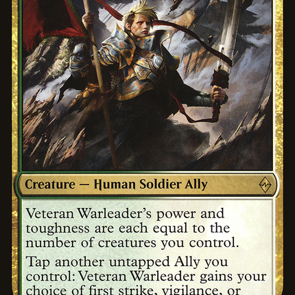 Veteran Warleader (BFZ-221) - Battle for Zendikar