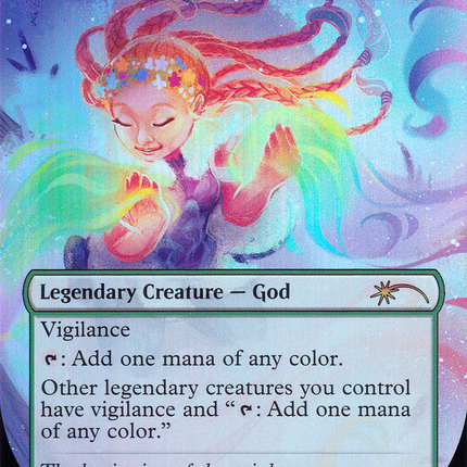 Esika, God of the Tree // The Prismatic Bridge (SLD-1155) - Secret Lair Drop (Borderless) Foil