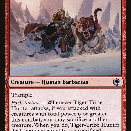 Tiger-Tribe Hunter (AFR-163) - Adventures in the Forgotten Realms Foil