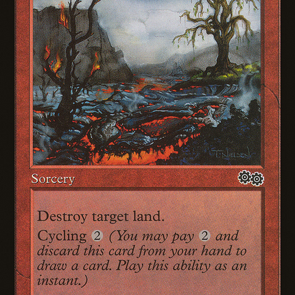Lay Waste (USG-201) - Urza's Saga