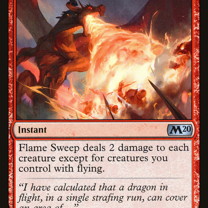 Flame Sweep (M20-139) - Core Set 2020