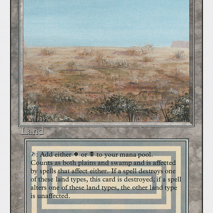 Scrubland (3ED-) - Revised Edition