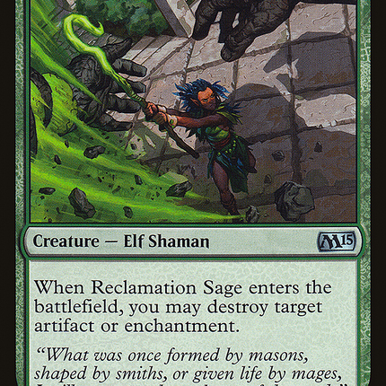 Reclamation Sage (M15-194) - Magic 2015 Foil