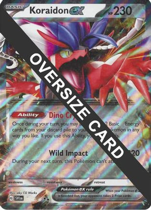 Koraidon ex 125  - Holofoil Jumbo Cards - Ultra Rare