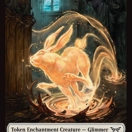 Glimmer Token (DSK-004) - Duskmourn: House of Horror Tokens Foil