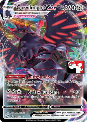 Corviknight VMAX 110  - Holofoil Prize Pack Series Cards - Ultra Rare