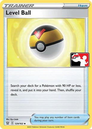 Level Ball 129/163  Prize Pack Series Cards - Uncommon