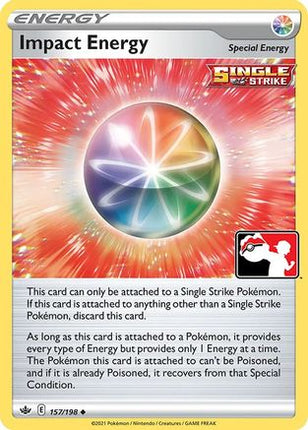 Impact Energy/198  - Holofoil Prize Pack Series Cards - Uncommon