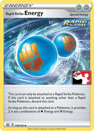 Rapid Strike Energy/163  - Holofoil Prize Pack Series Cards - Uncommon
