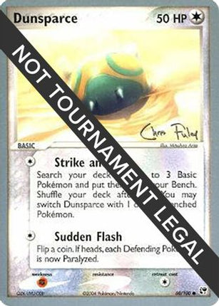 Dunsparce - 2004 (Chris Fulop) 060/100  World Championship Decks - Common