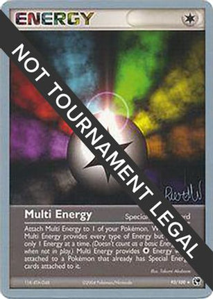 Multi Energy - 2004 (Reed Weichler) 093/100  World Championship Decks - Rare