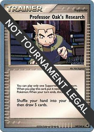 Professor Oak's Research - 2004 (Reed Weichler) 149/165  World Championship Decks - Uncommon