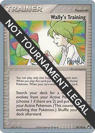 Wally's Training - 2004 (Reed Weichler) 089/100  World Championship Decks - Uncommon