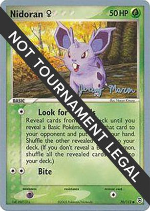 Nidoran F - 2005 (Jeremy Maron) 070/112  World Championship Decks - Common