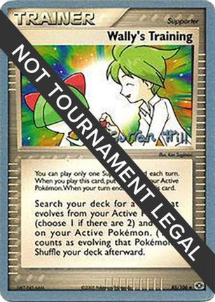Wally's Training - 2005 (Curran Hill) 085/106  World Championship Decks - Uncommon