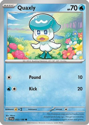 Quaxly 052/198  - Holofoil Miscellaneous Cards & Products - Promo