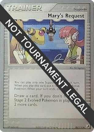 Mary's Request - 2006 (Jason Klaczynski) 086/115  World Championship Decks - Uncommon