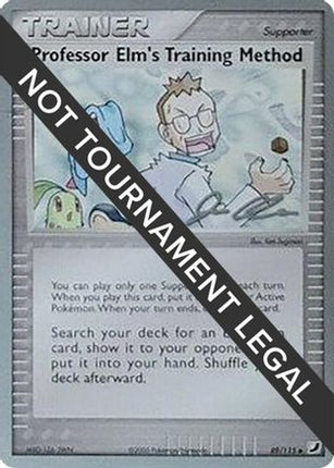 Professor Elm's Training Method - 2006 (Jason Klaczynski) 089/115  World Championship Decks - Uncommon