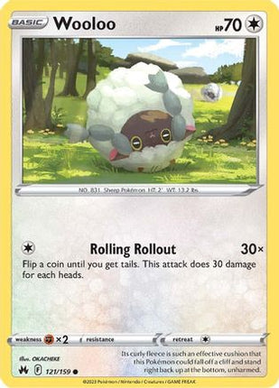 Wooloo 121/159  SWSH Crown Zenith - Common