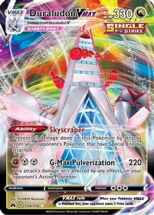 Duraludon VMAX 104/159  - Holofoil Crown Zenith - Ultra Rare